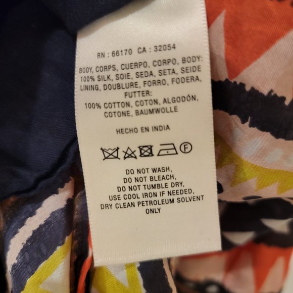 Anthropologie Peyton Silk Dress Size XS Ne Quittez Pas Off Shoulder Flowy Boho - Picture 12 of 12